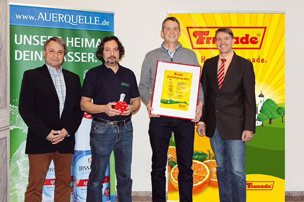FRUCADE – Qualitätspreis 2021 – Bissinger Auerquelle