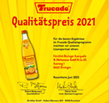 FRUCADE – Qualitätspreis 2021 – Bissinger Auerquelle