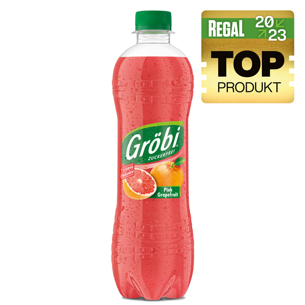 GRÖBI – Pink Grapefruit 0,5 L Top Produkt 2023